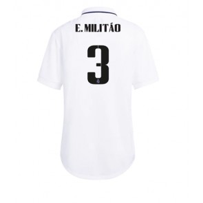 Real Madrid Eder Militao #3 kläder Kvinnor 2022-23 Hemmatröja Kortärmad